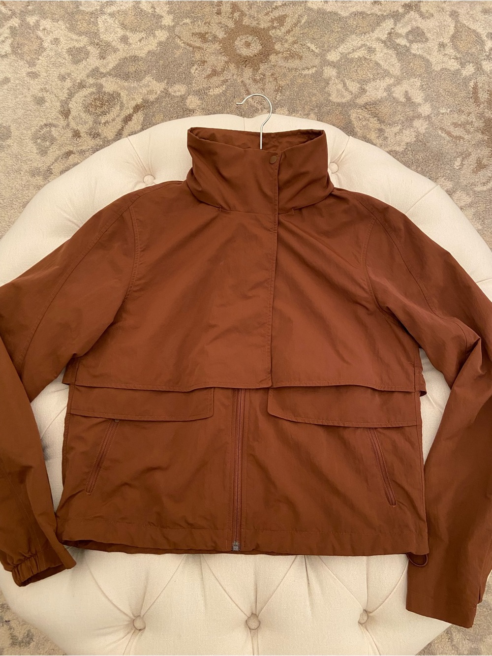 Lululemon Always Effortless Roasted Brown Jacket sz 4